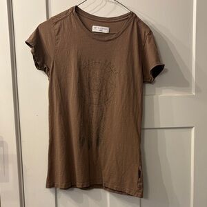 Blank NYC Brown Graphic Dreamcatcher Tee - Women’s Short Sleeve